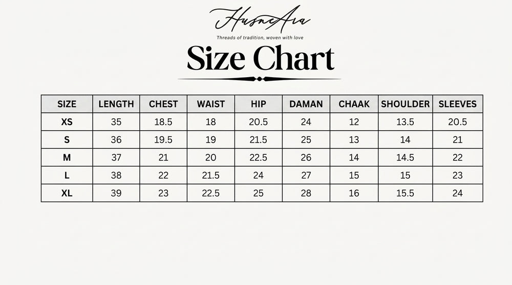 Size Guide Chart